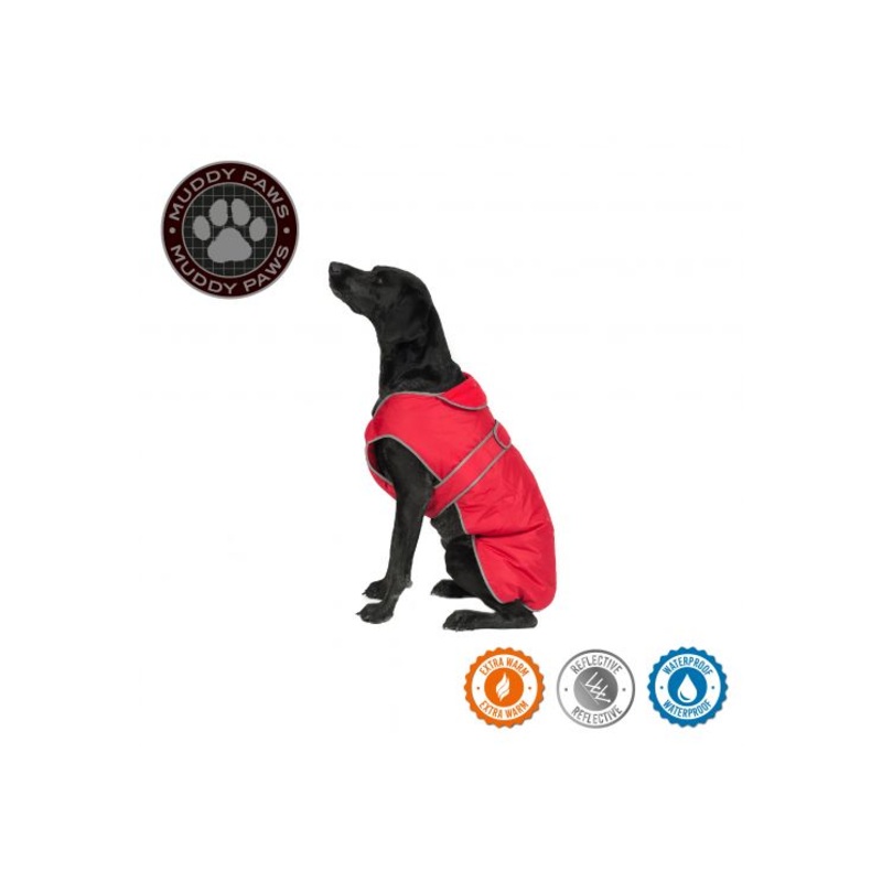 Ancol - Stormguard Dog Coat - Red - S/M