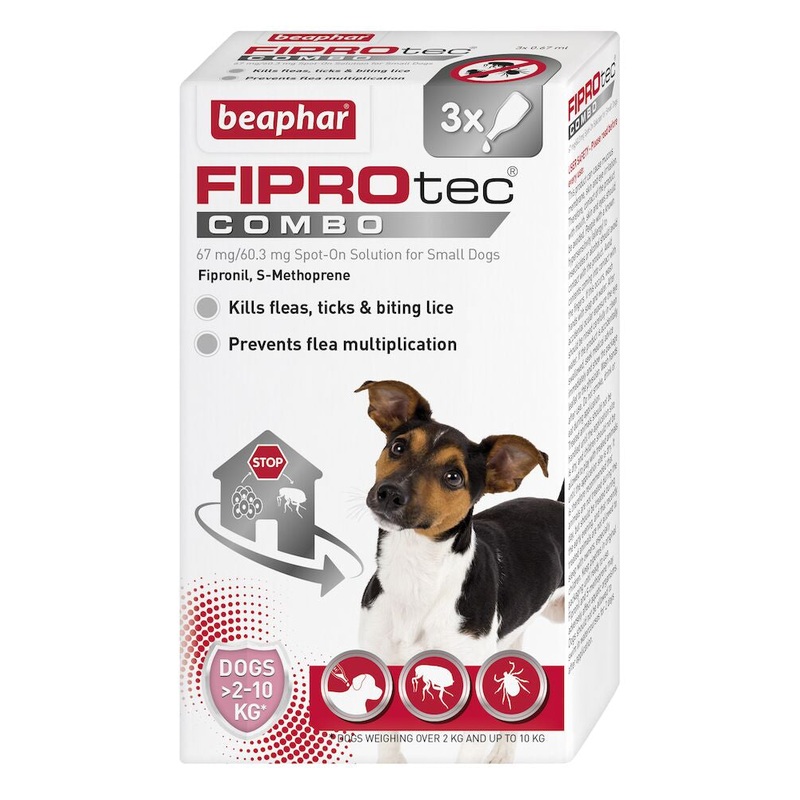 Beaphar - Fiprotec Combo Small Dog - 3 Treatments