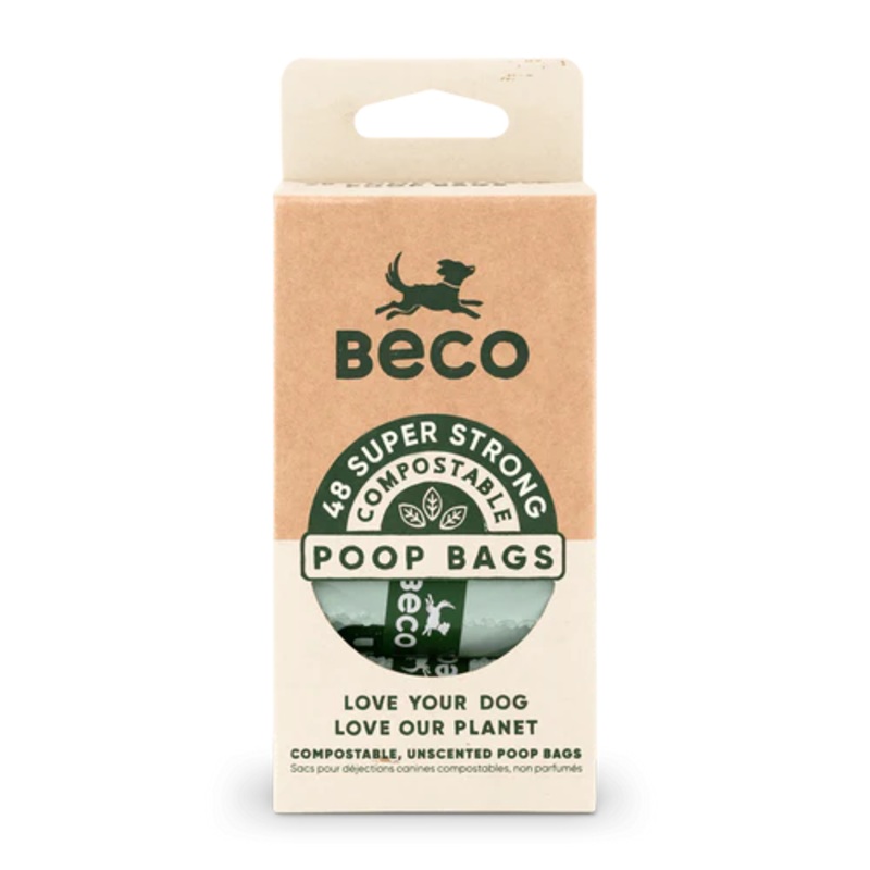 Beco - Compostable Poop Bags - 48 Bags