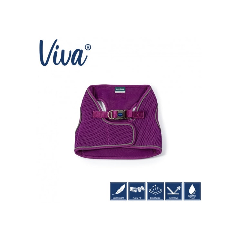Ancol - Viva Step-in Harness - Purple - XLarge