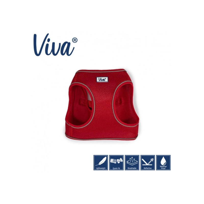 Ancol - Viva Step-in Harness - Red - XLarge