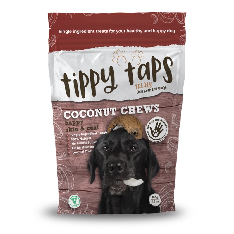 Tippy Taps - Coconut Chews Treats - 100g