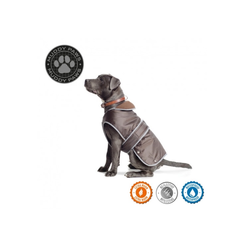 Ancol - Stormguard Dog Coat - Chocolate - X Small