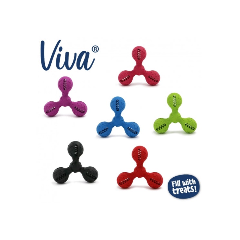 Ancol - Viva Treat Triangle Dog Toy