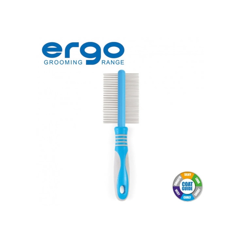 Ancol - Ergo Double Sided Comb For Dogs