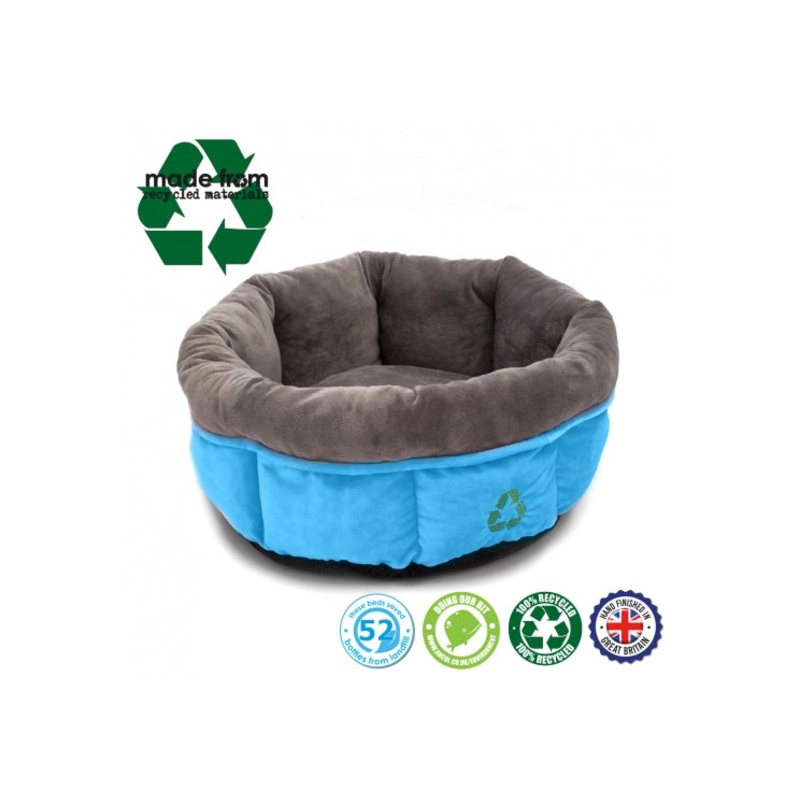 Ancol - Made From Donut Bed - Blue - 60cm