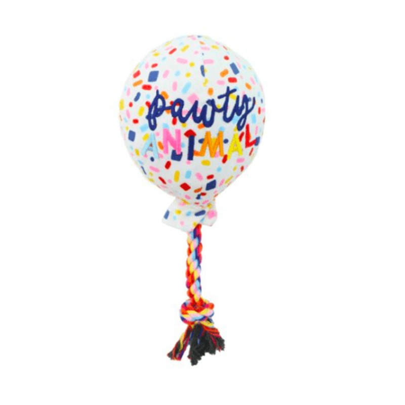 Ancol - Pawty Time Balloon  Dog Toy