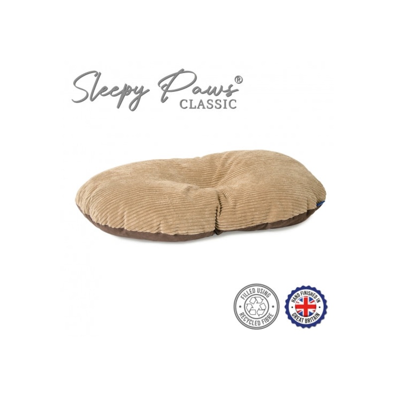 Ancol -  Timberwolf Faux Suede & Cord Cushion - Small (45cmX35cm)