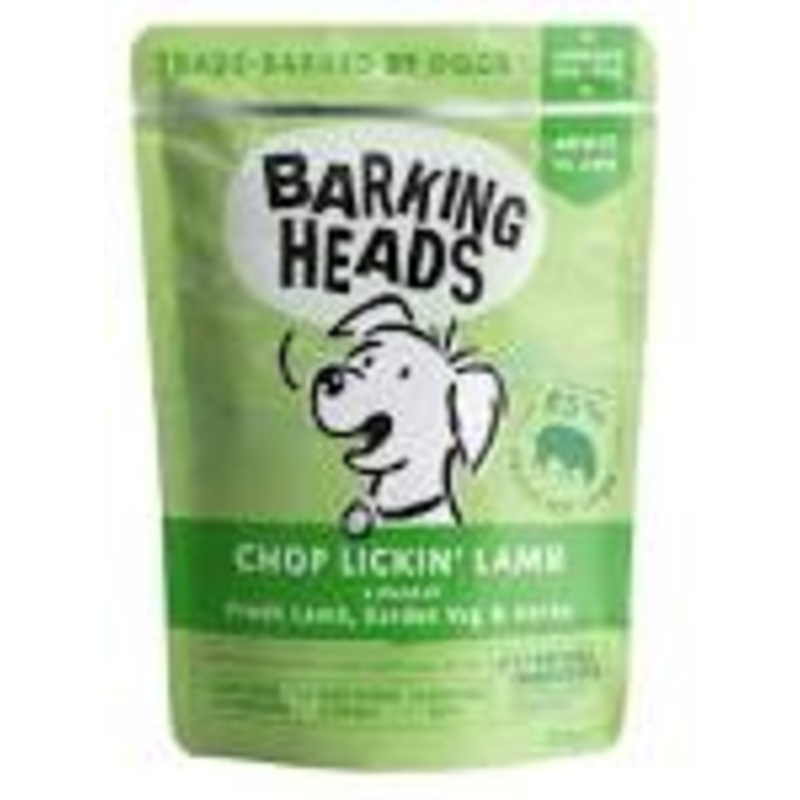 Barking Heads - Chop Lickin Lamb Wet Dog Food Pouch - 300g