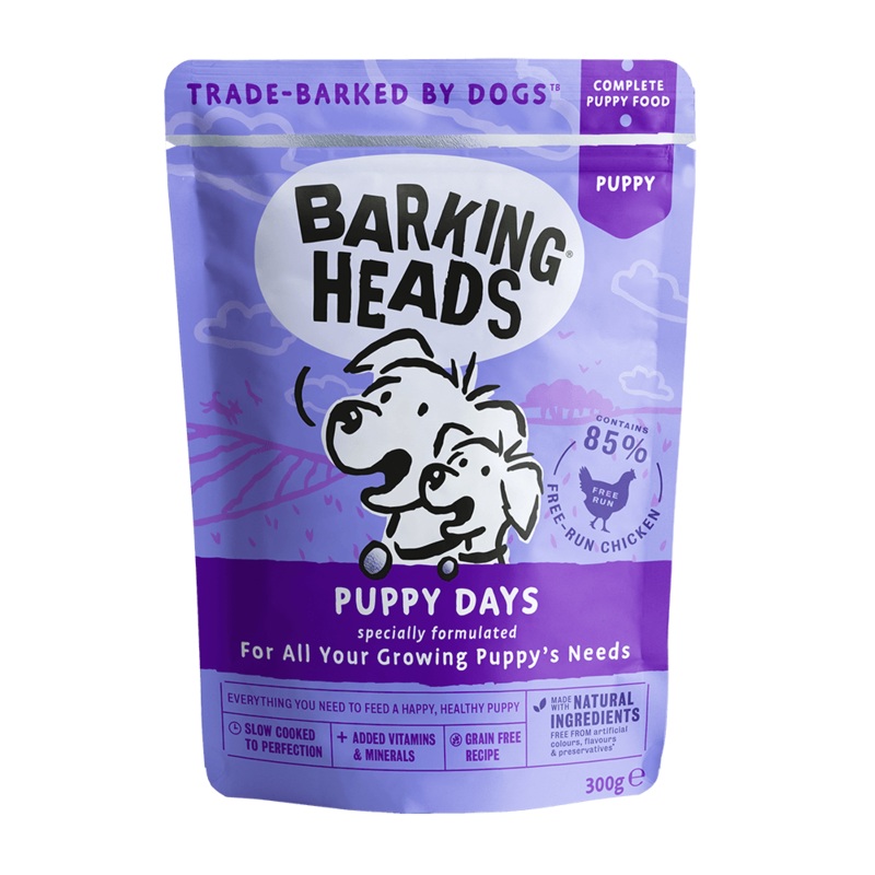 Barking Heads - Puppy Days - 300g Pouch