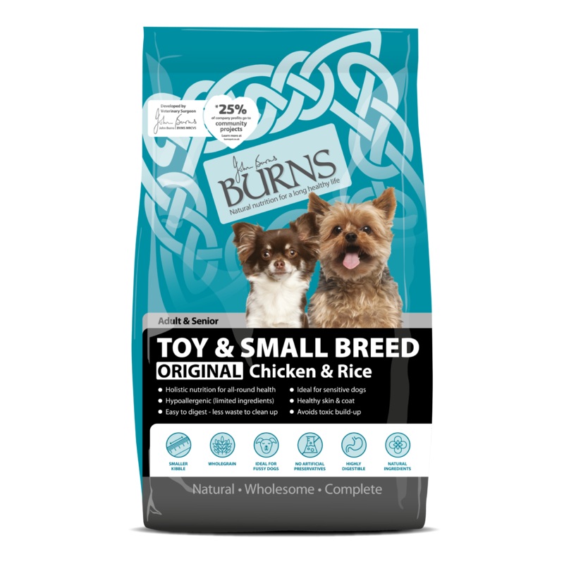 Burns - Adult Small & Toy Breed - 2kg