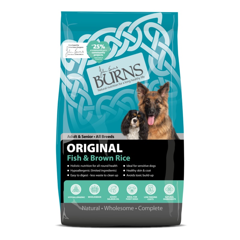 Burns - Original Fish & Brown Rice - 2kg