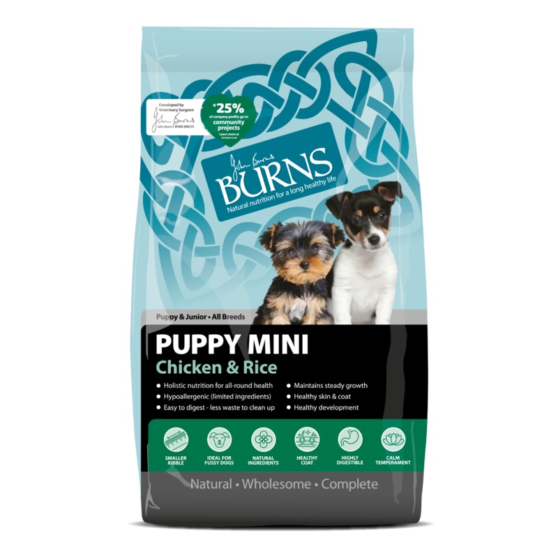 Burns - Puppy Mini - Chicken & Rice - 2kg