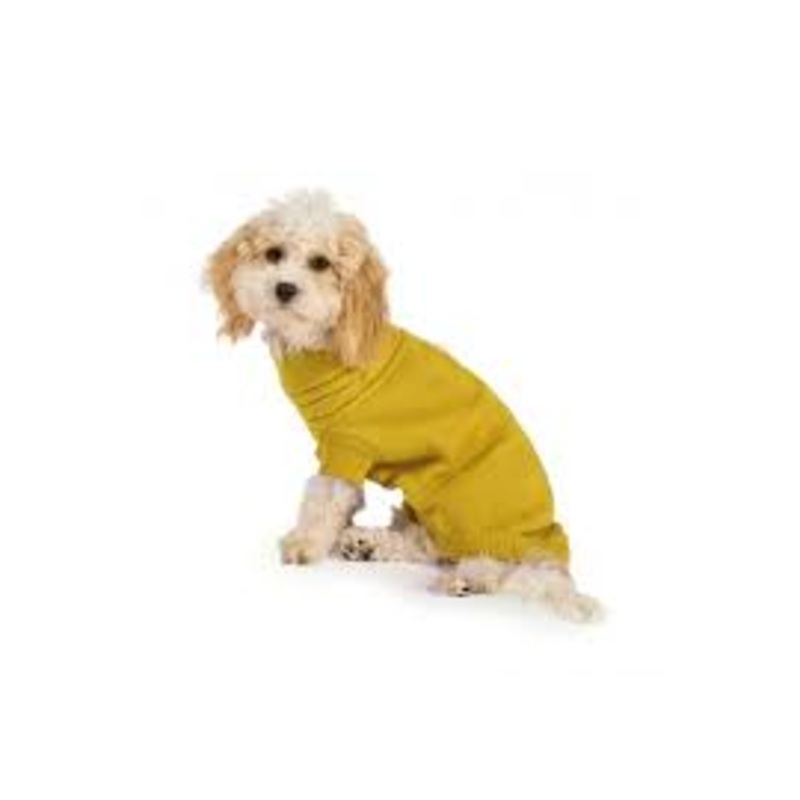 Ancol - Cable Knitted Jumper - Mustard - Large (50cm)