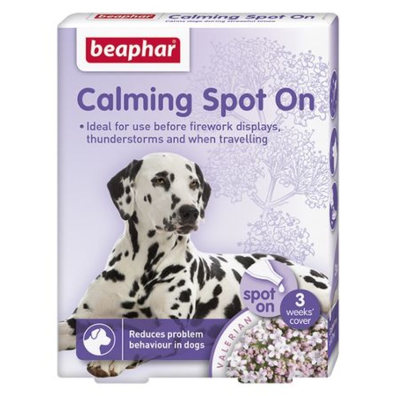 Beaphar - Dog Calming Spot On - 3 Pipettes