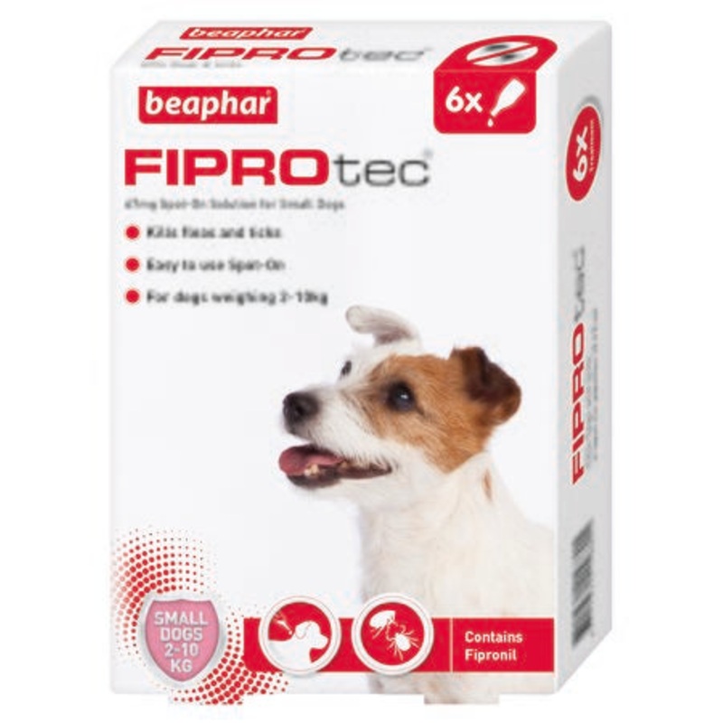 Beaphar - FIPROtec Spot On Small Dog - 6 pipettes