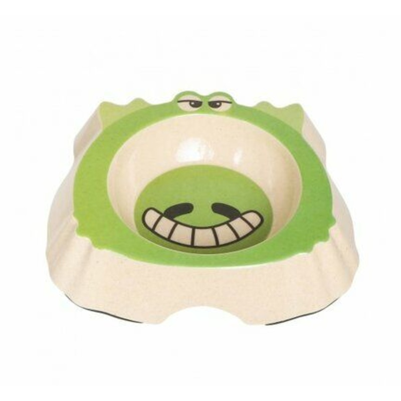 Bamboo Monster Shaped Bowl - Green