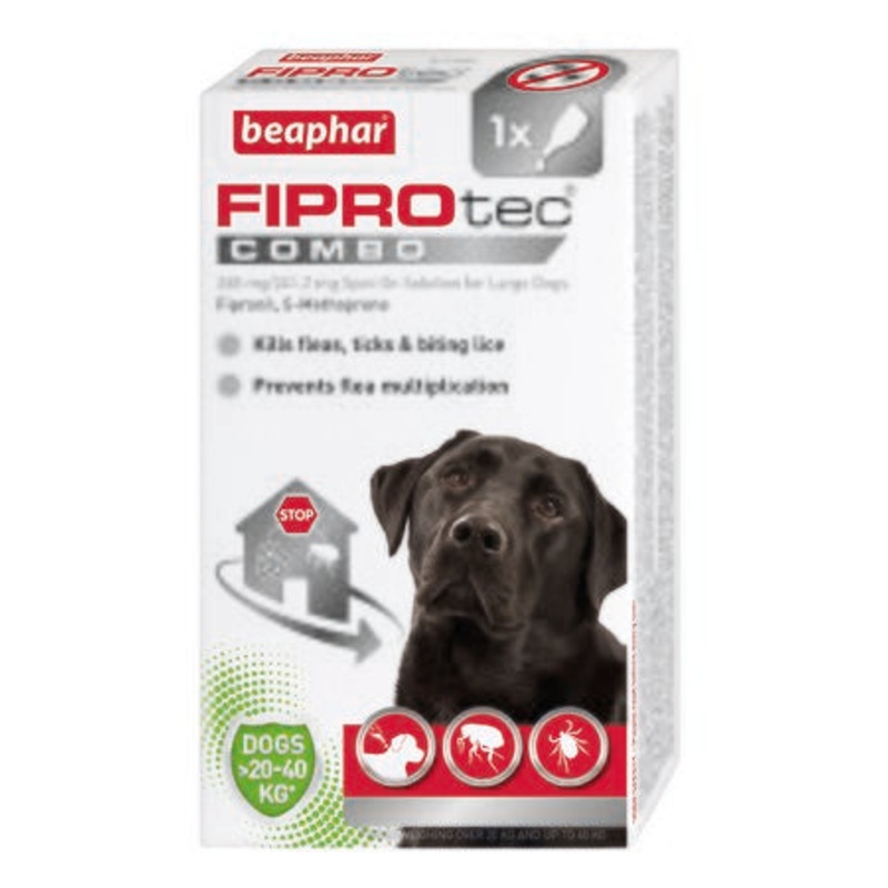 Beaphar - FIPROtec COMBO Large Dog - 1 Treatment