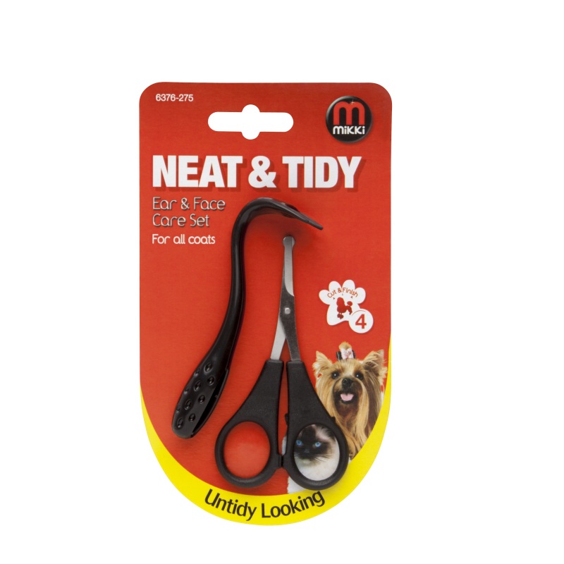 Mikki - Neat & Tidy Ear & Face Scissor Care Set