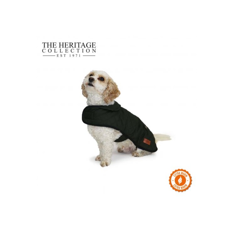 Ancol - Heritage Quilted Blanket Coat - 40cm