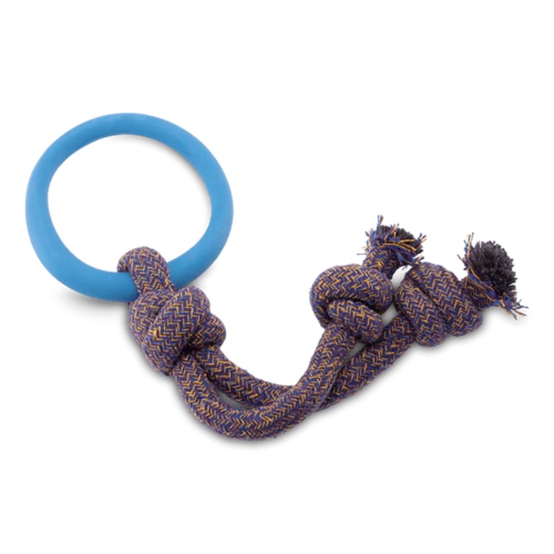 Beco Pets - Beco Hoop on Rope - Small - Blue