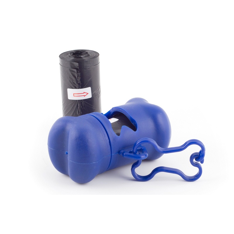 Ancol - Poop Bag Bone Shaped Dispenser Inc 2 Rolls