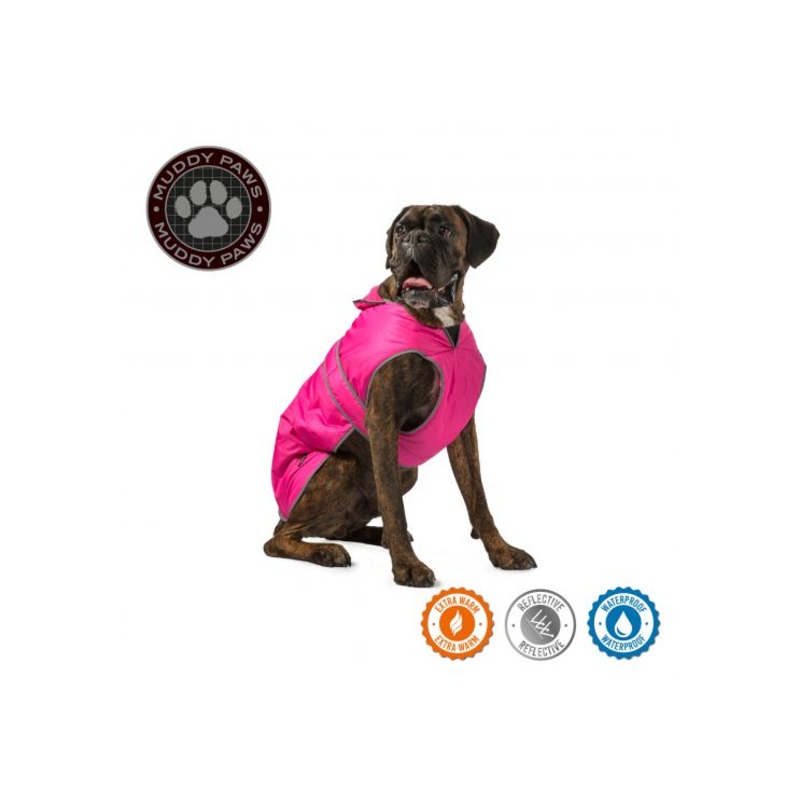 Ancol - Stormguard Dog Coat - Pink - Large