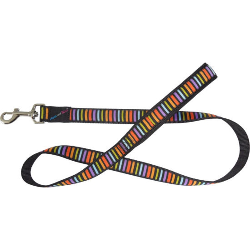 Hem & Boo - Multi Block Design Padded Lead - Medium (1.9 x 120cm)