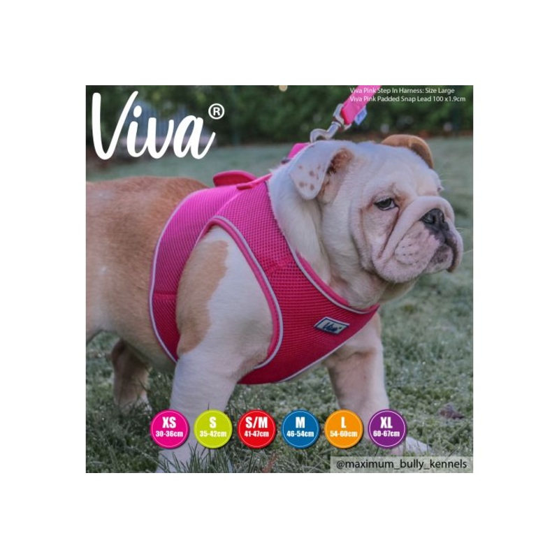 Ancol - Viva Step-in Harness - Pink - Large
