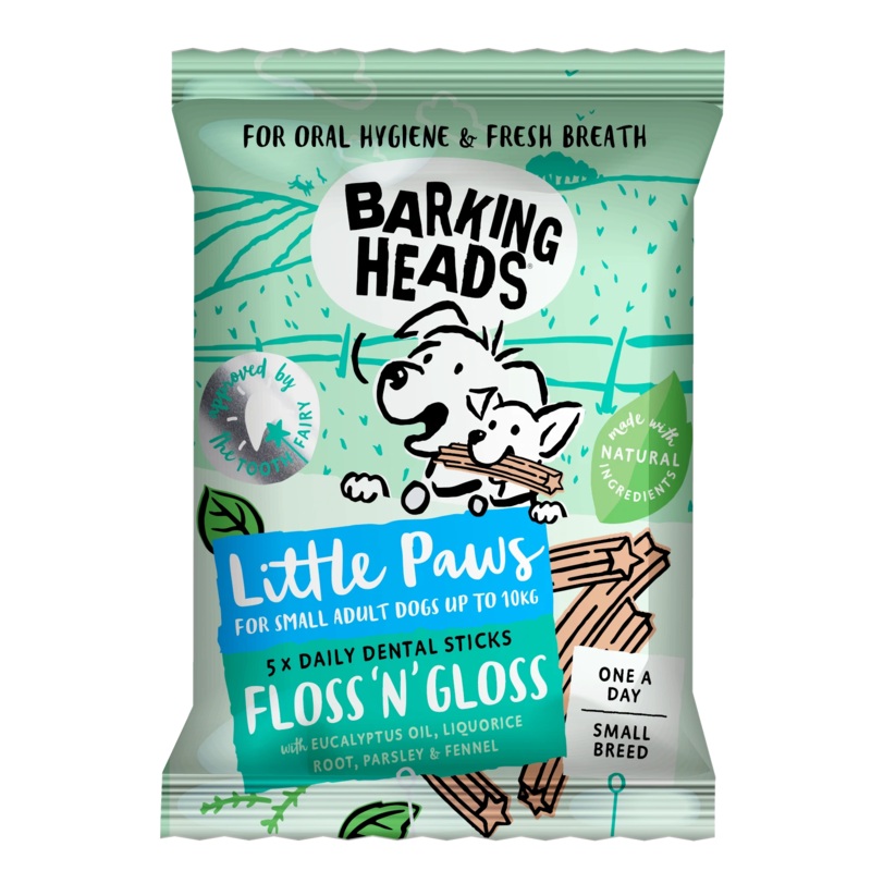 Barking Heads - Little Paws Floss N Gloss Dental Sticks