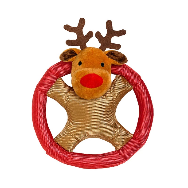 Armitage - Good Boy - Reindeer Ring Dog Toy
