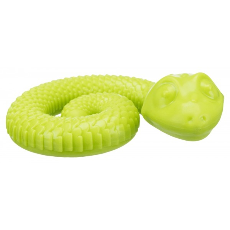 Trixie - Snack Snake with Squeaking Head Toy