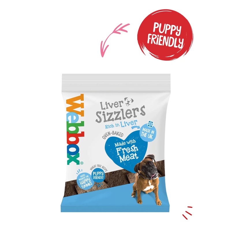 Webbox - Liver Sizzler - 150g