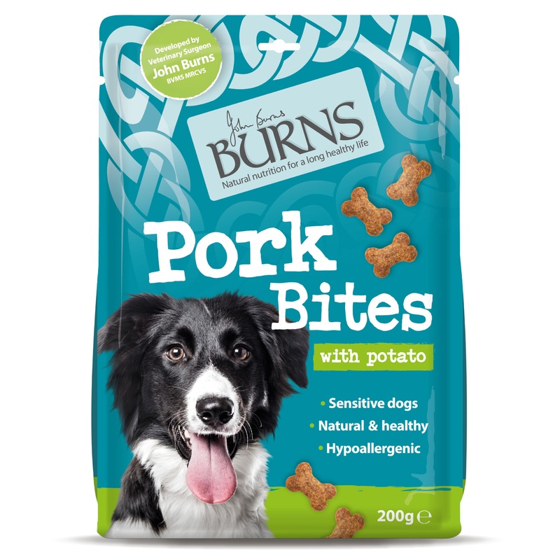 Burns - Pork & Potato Bites (Sensitive) Treats - 200g