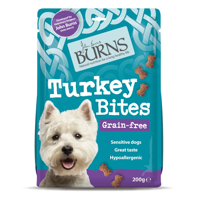 Burns - Turkey Bites Grain Free Treat - 200g