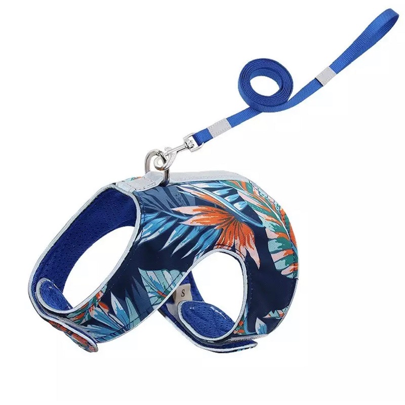 Midnight Palm pet harness