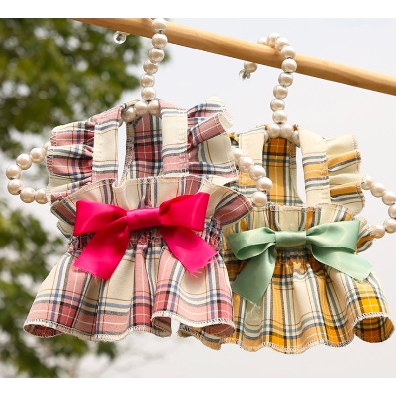 Miss Bow dog dress