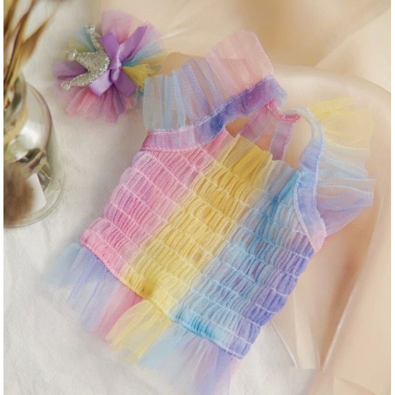 NEW Fairy dog top with hair bow
