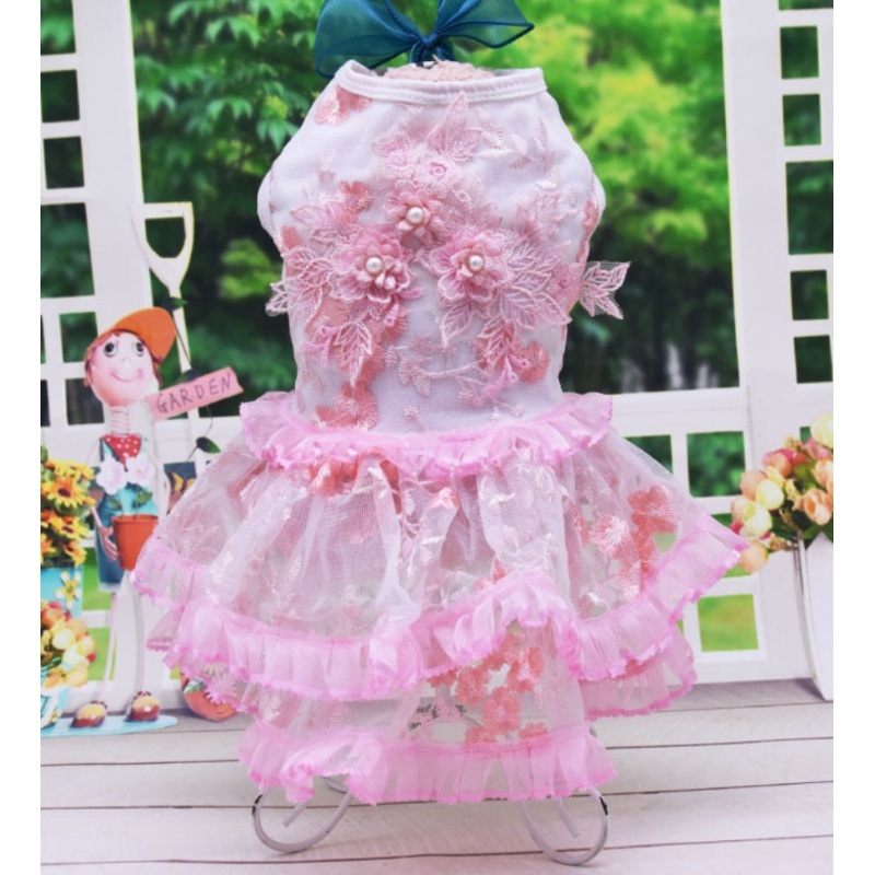 NEW Flower queen dog dress