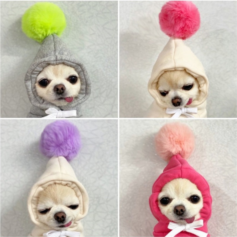 NEW Pom Pom dog hoodie