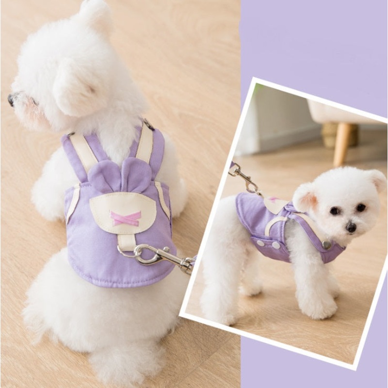Amber dog harness