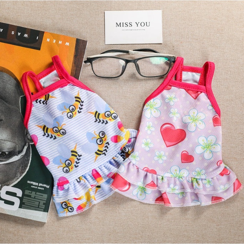 Breathable pet dresses