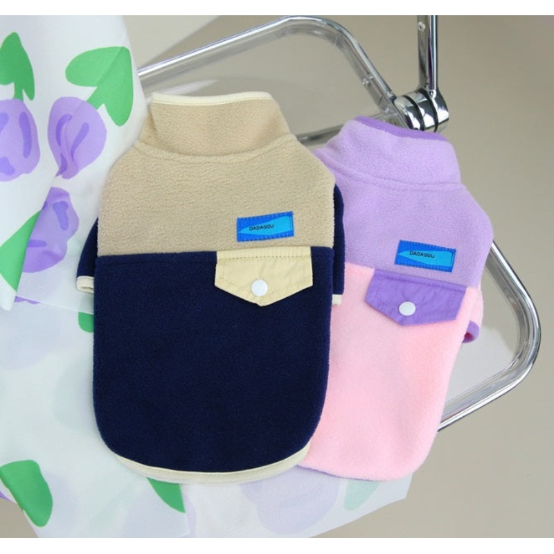 City dog fleece jumper