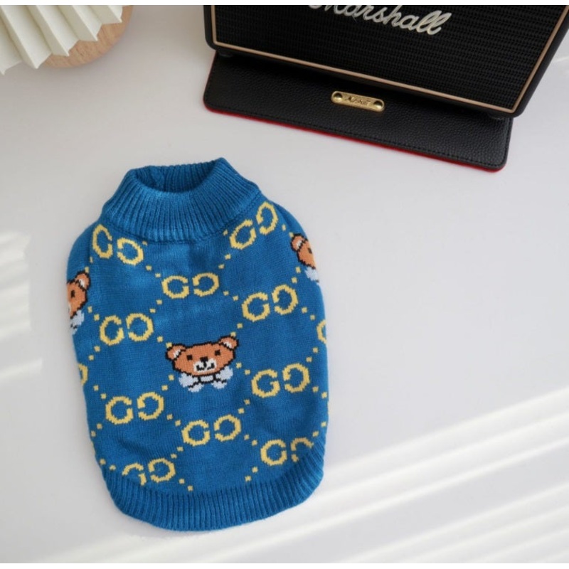 NEW GG Teddy dog jumper