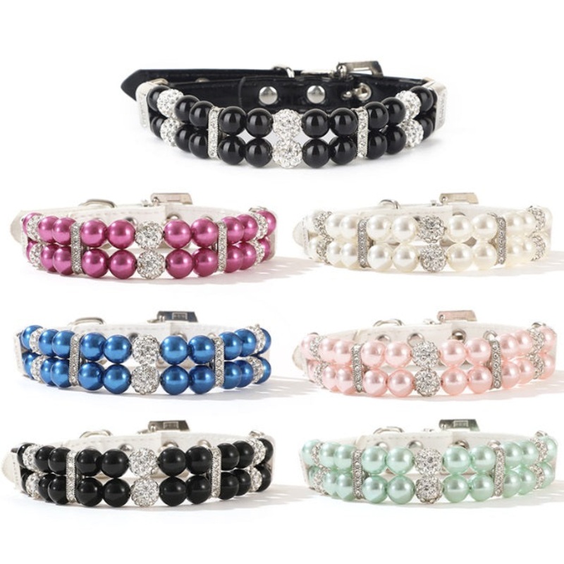 Pearl dog collar