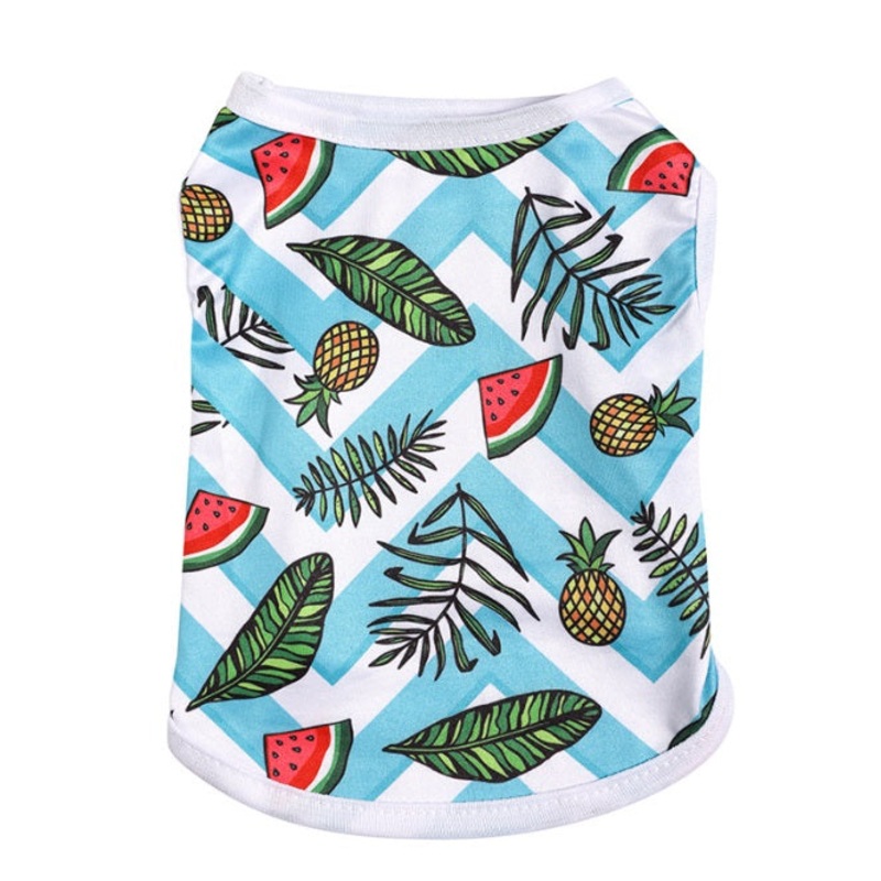 Tropical dog T-shirt