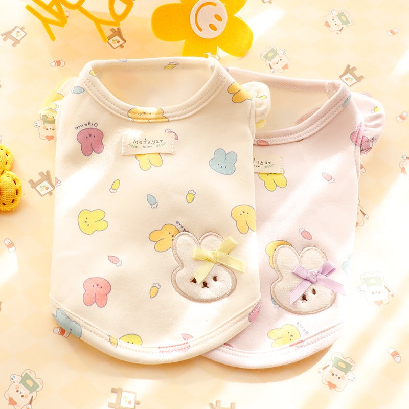 NEW Fleece Bunny dog top