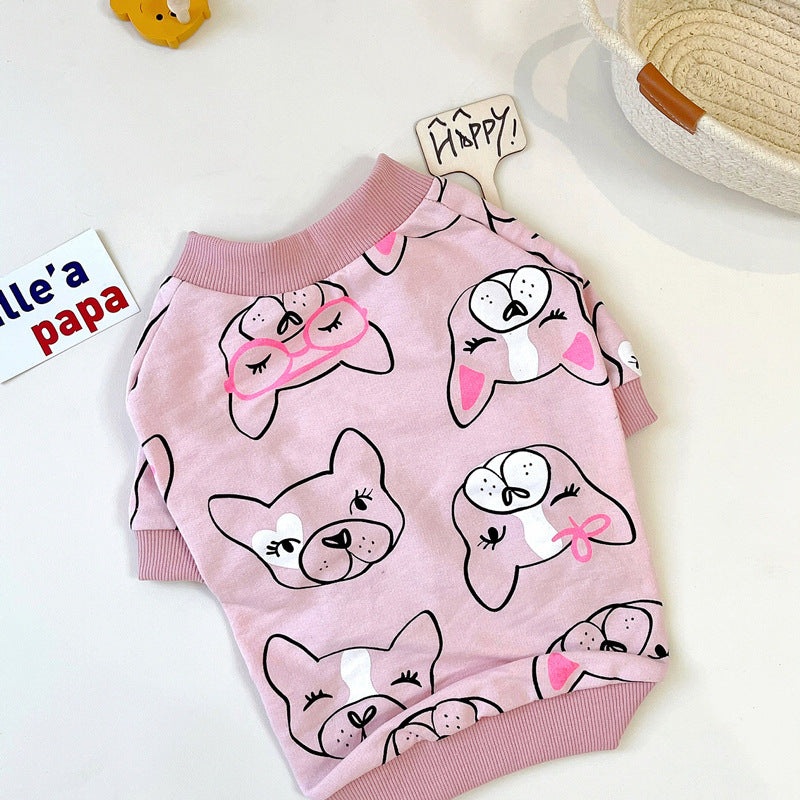 NEW Frenchie Love dog jumper