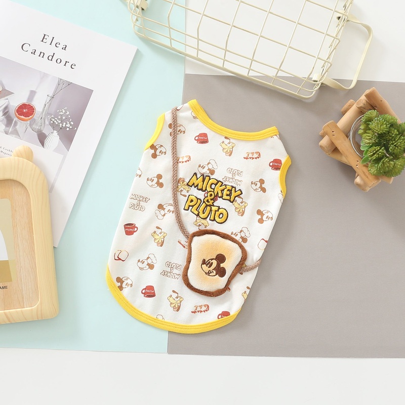NEW Mickey and Pluto dog top