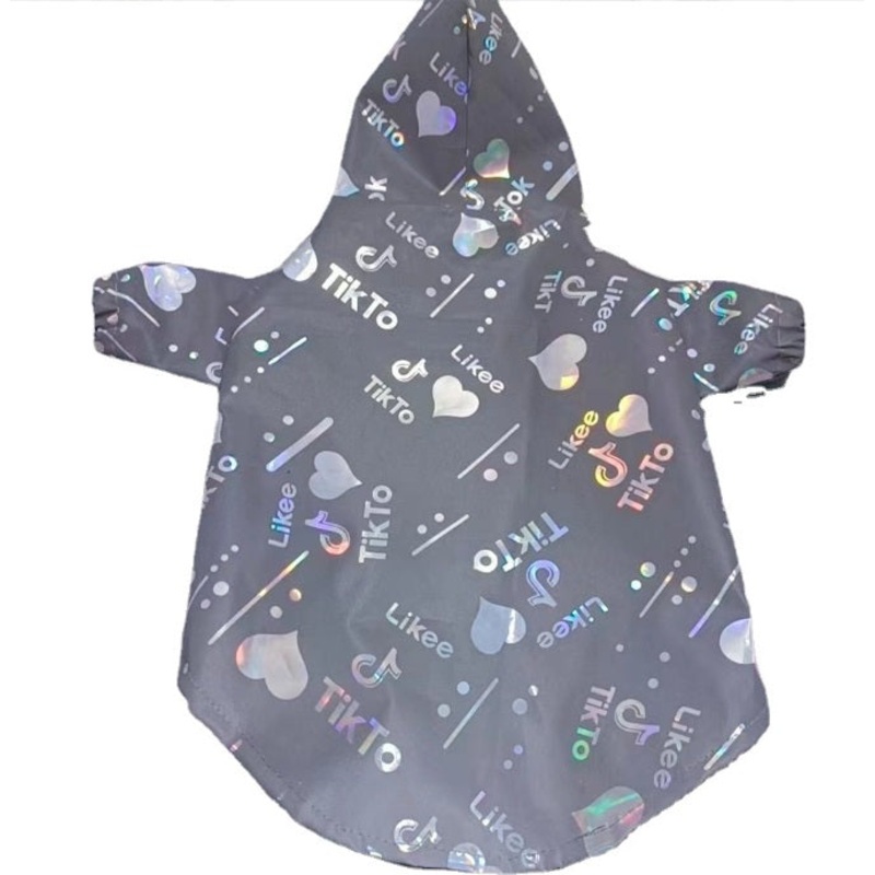 NEW Tik Likee reflective rain mac